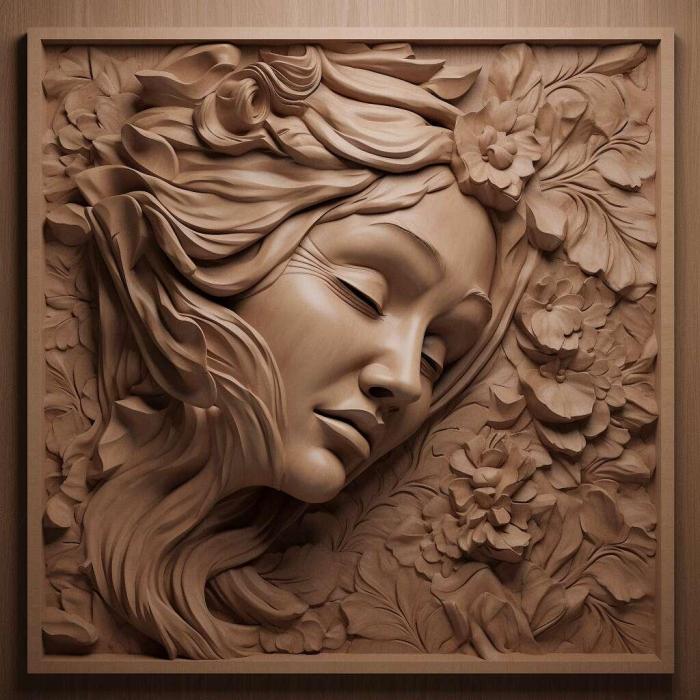 نموذج ثلاثي الأبعاد لآلة CNC 3D Art 